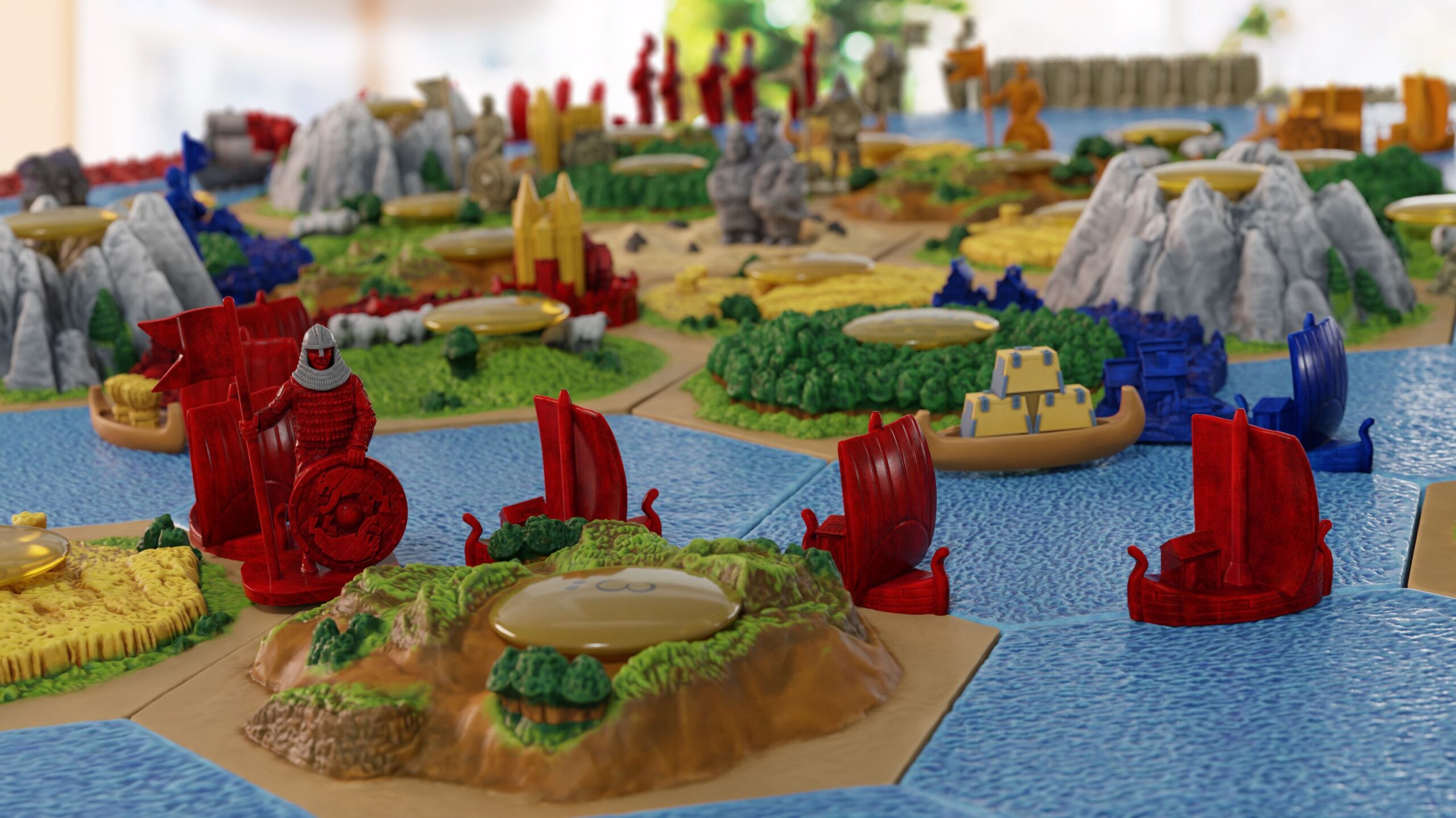 海も騎士も『カタン 3D拡張』11月12日発売 – Table Games in the World